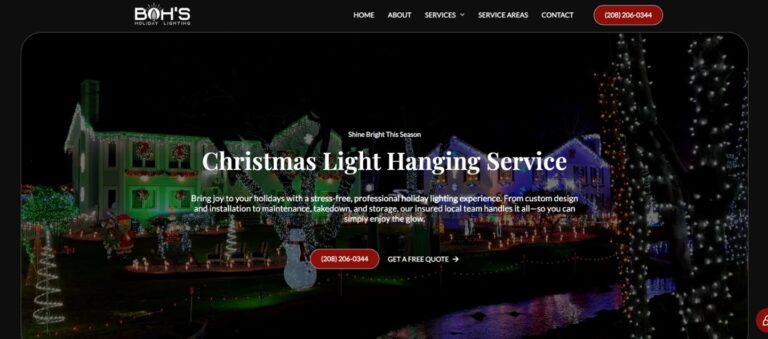 Boh’s Holiday Lighting
